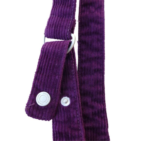 Habitual Girl Purple Corduroy Pinafore Overalls Knit Sweater Top Outfit Set 2pc - Picture 8 of 14